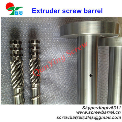 Extruder Bimetallic Screw Barrel For Extruder 